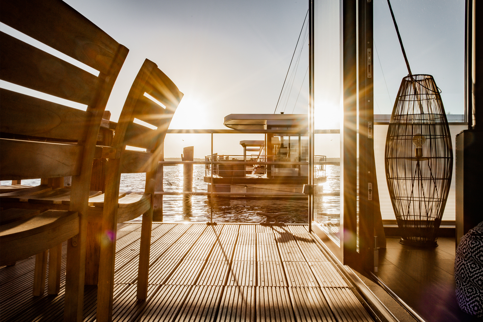 hausboot ostsee insel usedom